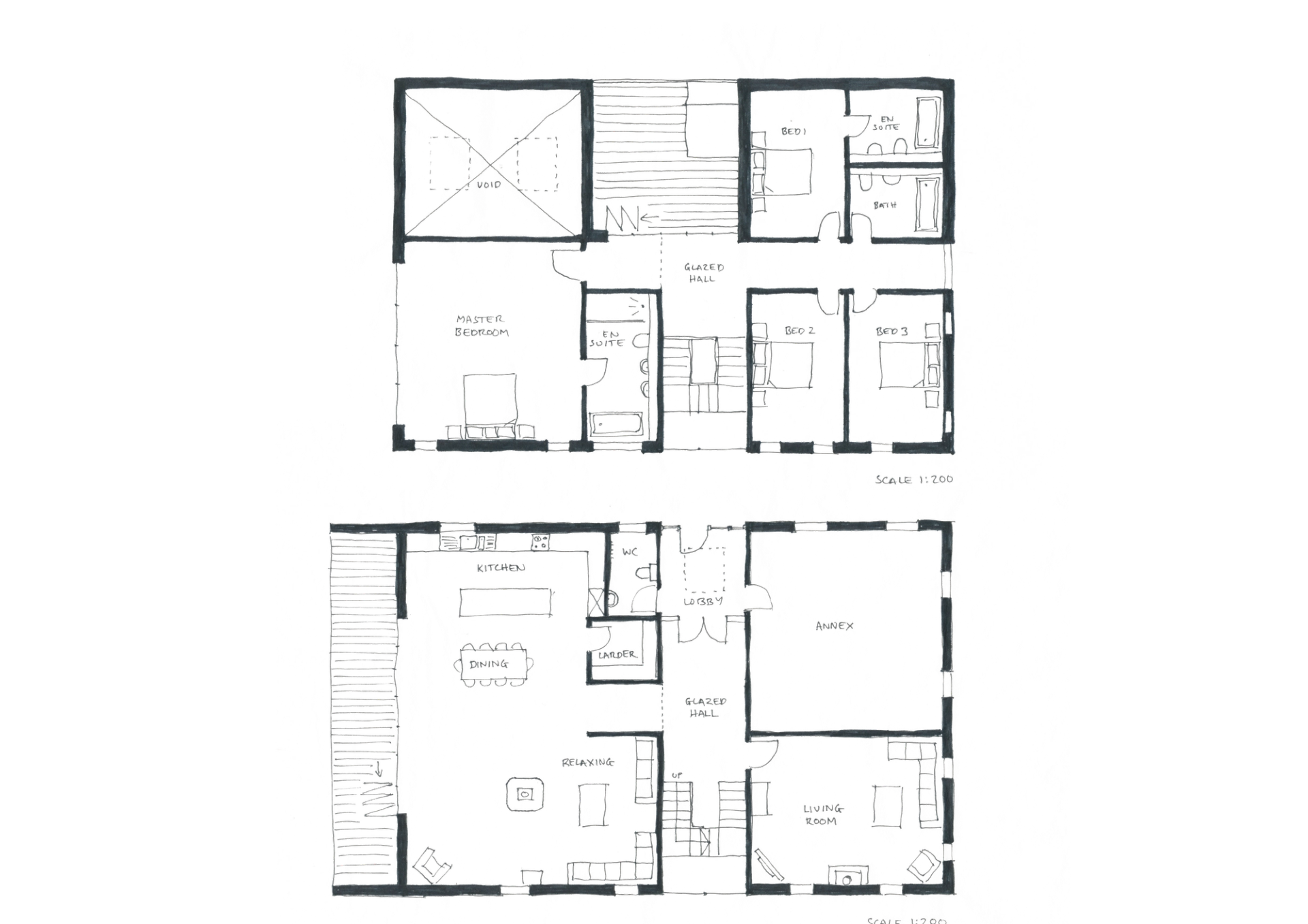 Floor plan layout by Studio Bark