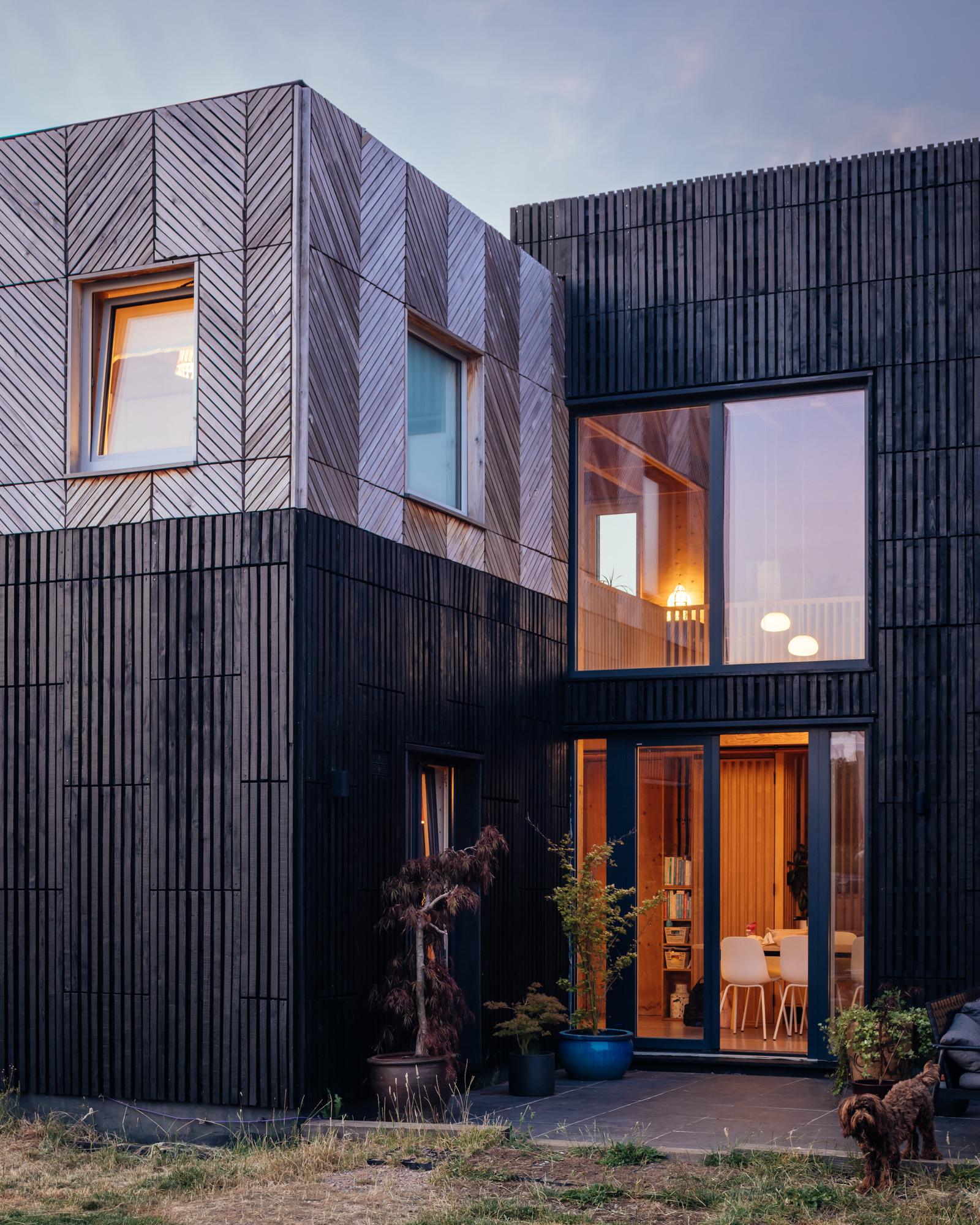 A self-build home for first-time buyers made with innovative U-Build timber building blocks