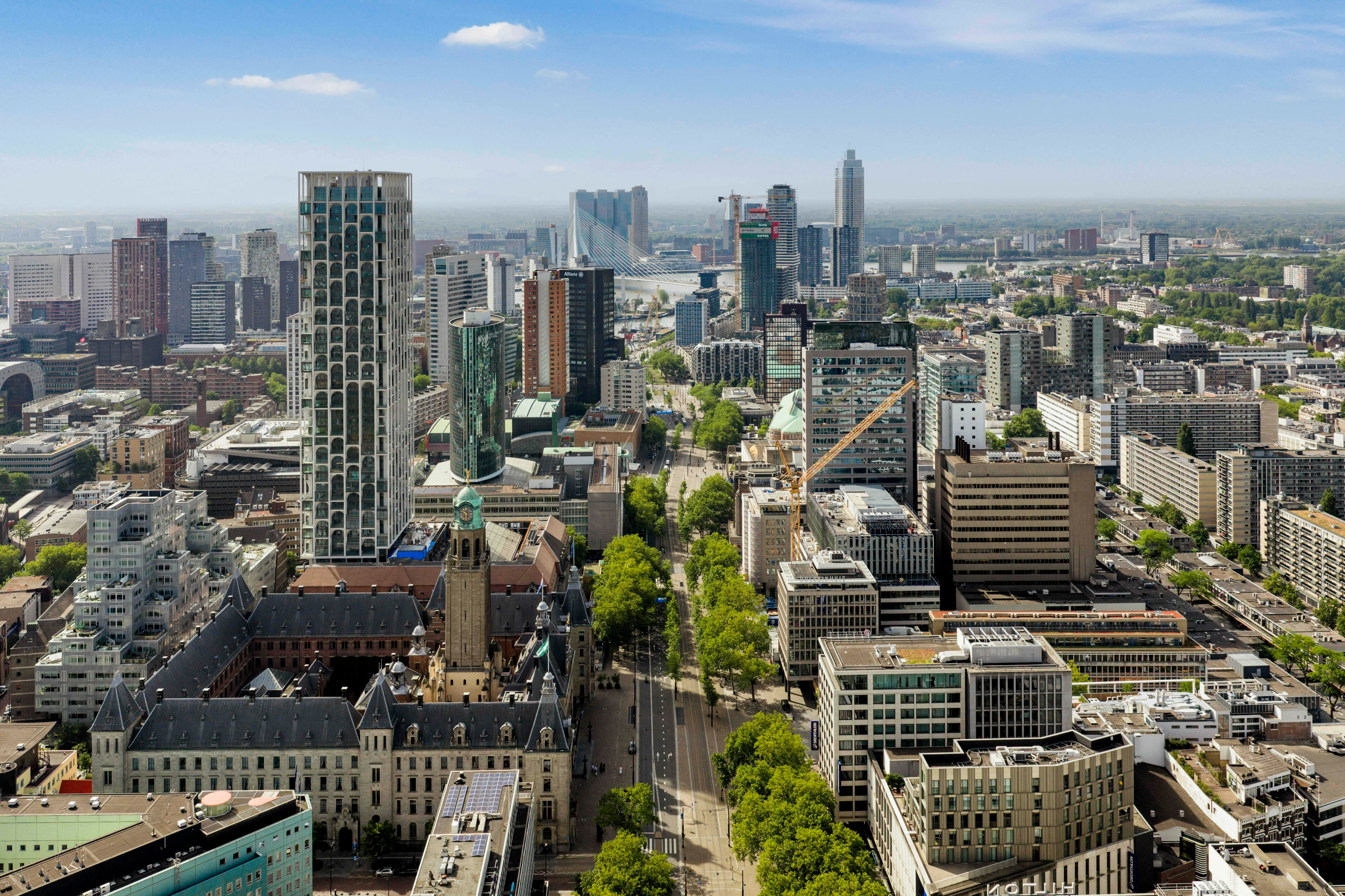 Holbeinhuis Coolsingel - Rotterdam overzicht