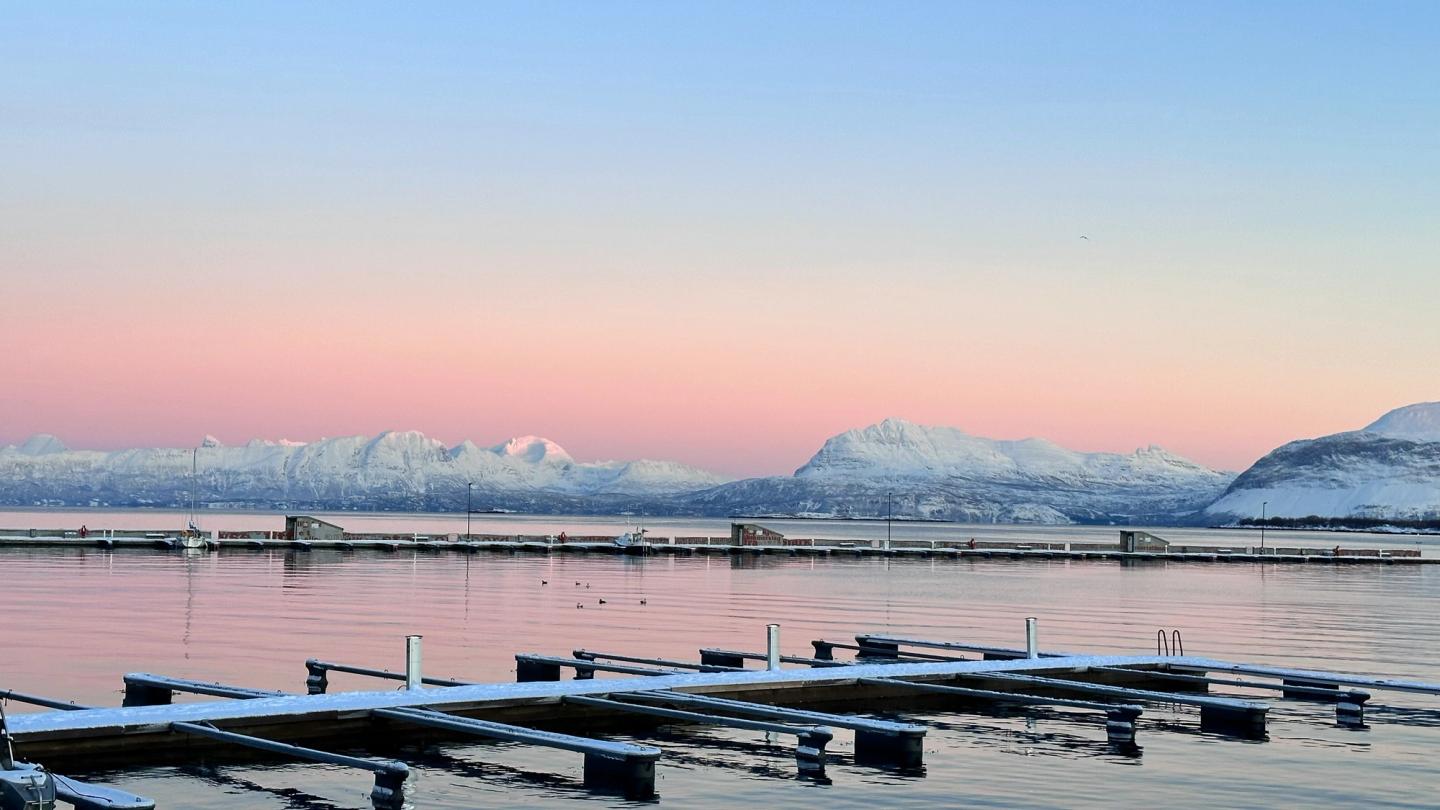 Utsikt mot fjellene