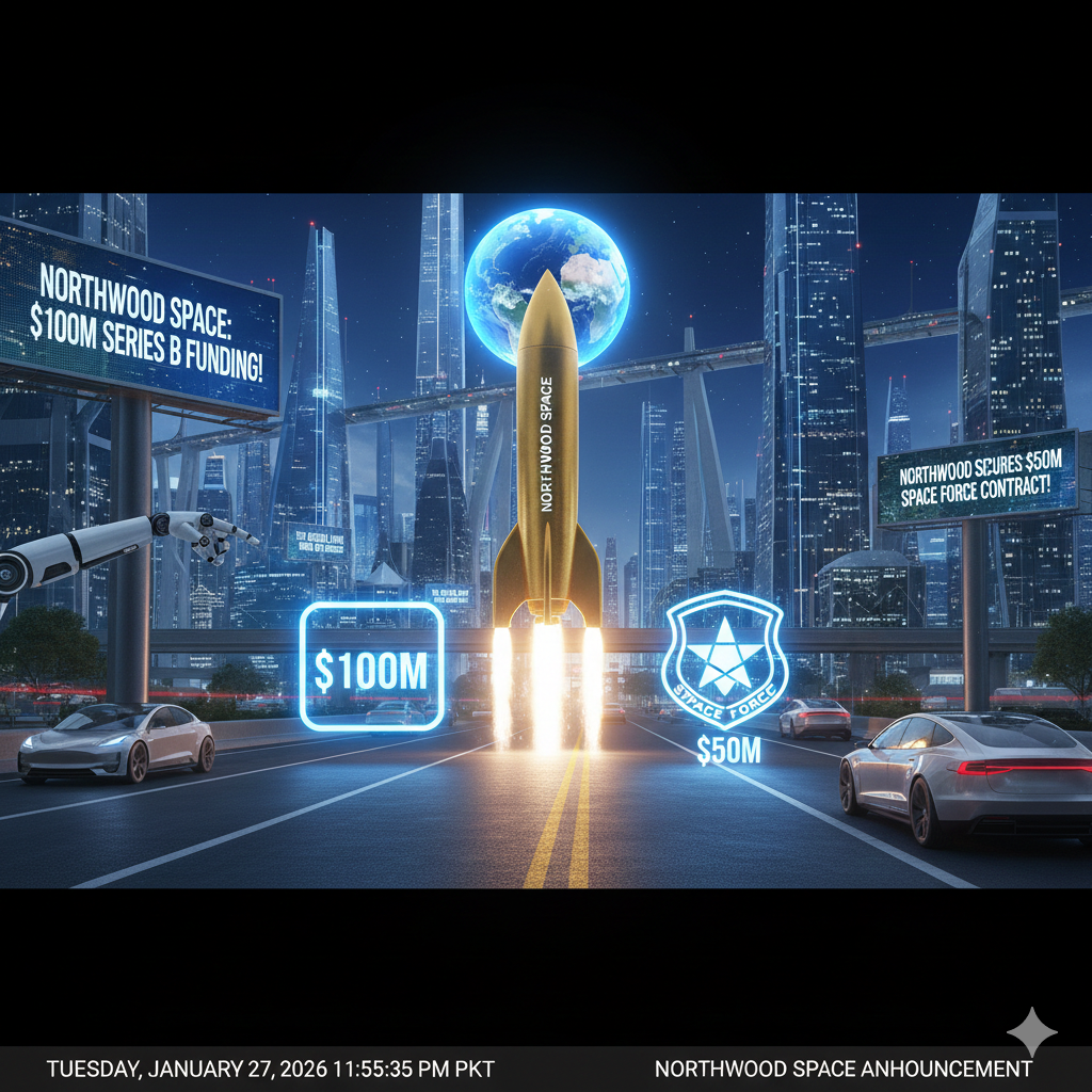 Northwood Space's Cosmic Leap $100M Series B and a $50M Space Force Contract