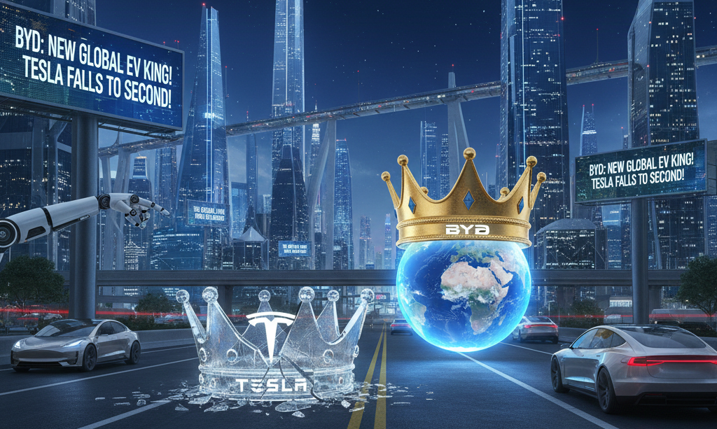 Tesla's Electric Storm: A Global EV Leader Loses Its Luster