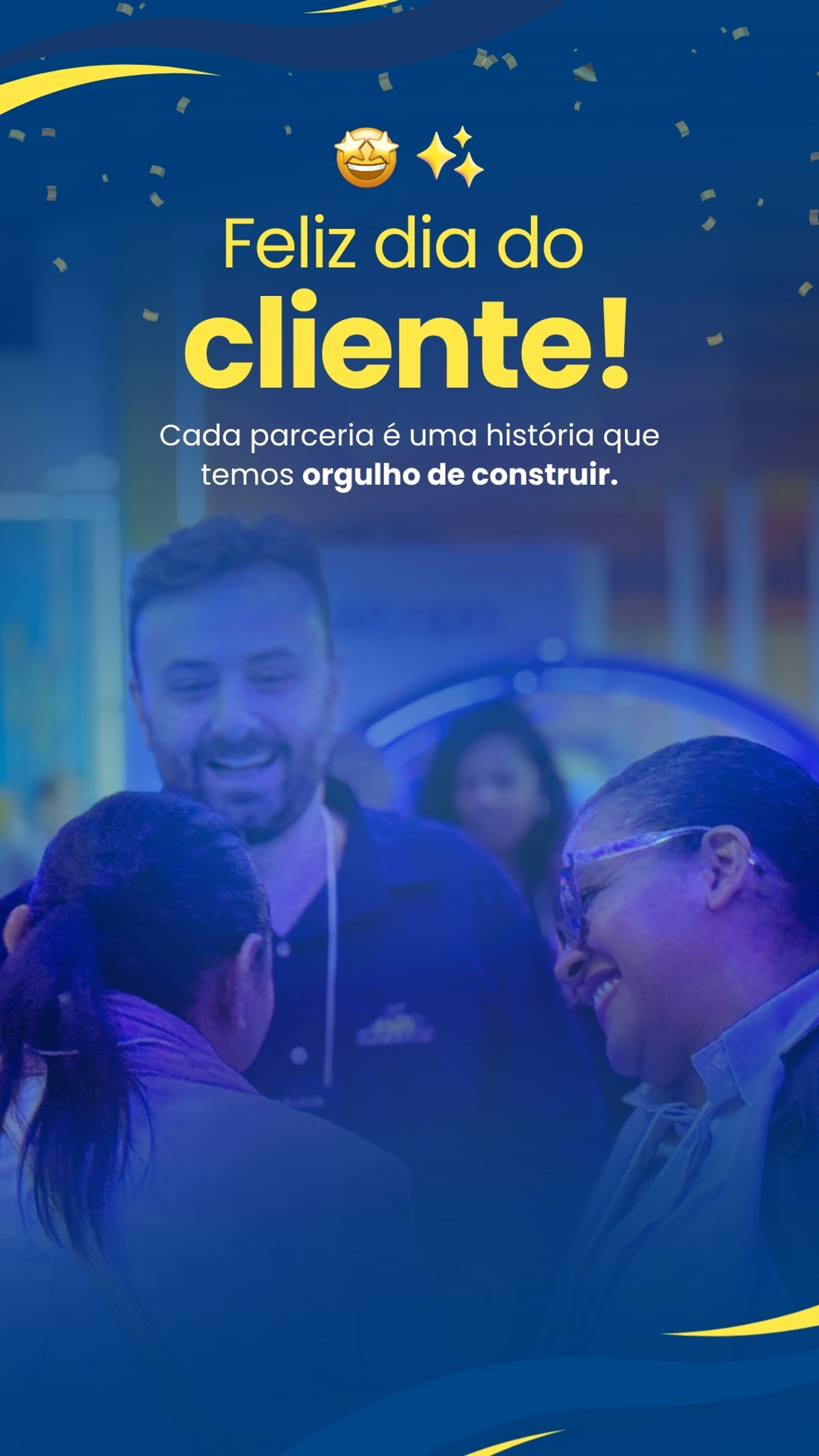 Feliz dia do Cliente