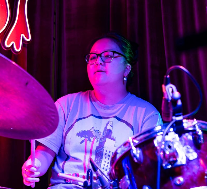 jammer playing drums