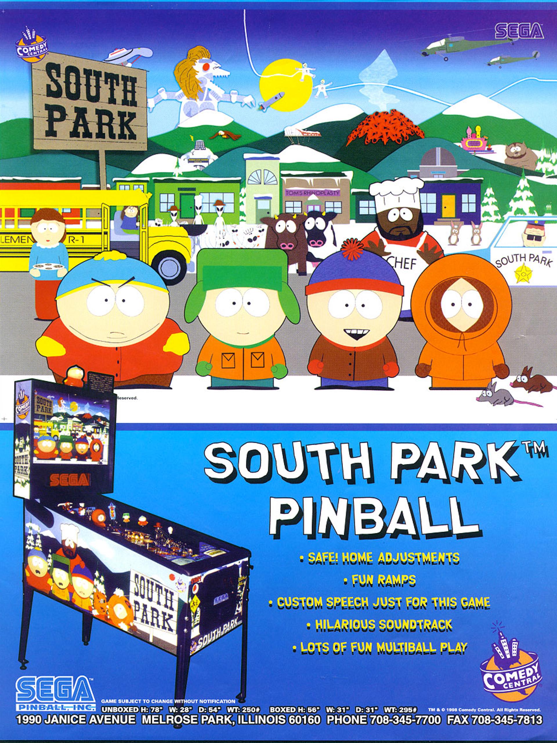 South Park Flyer Vorderseite