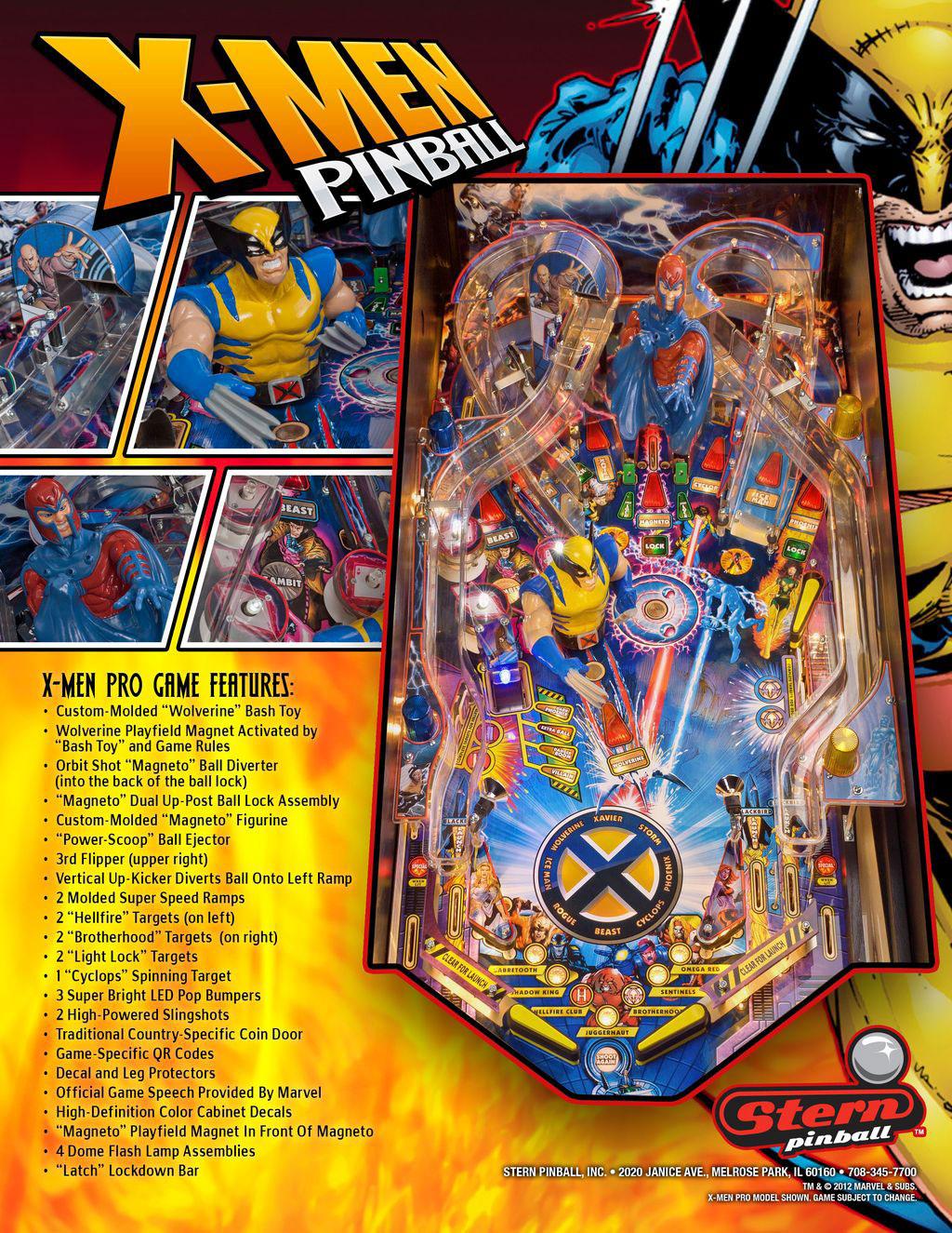 X-Men Flyer Rückseite