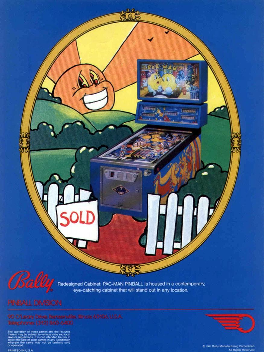 Mr. & Mrs. Pac-Man Flyer back
