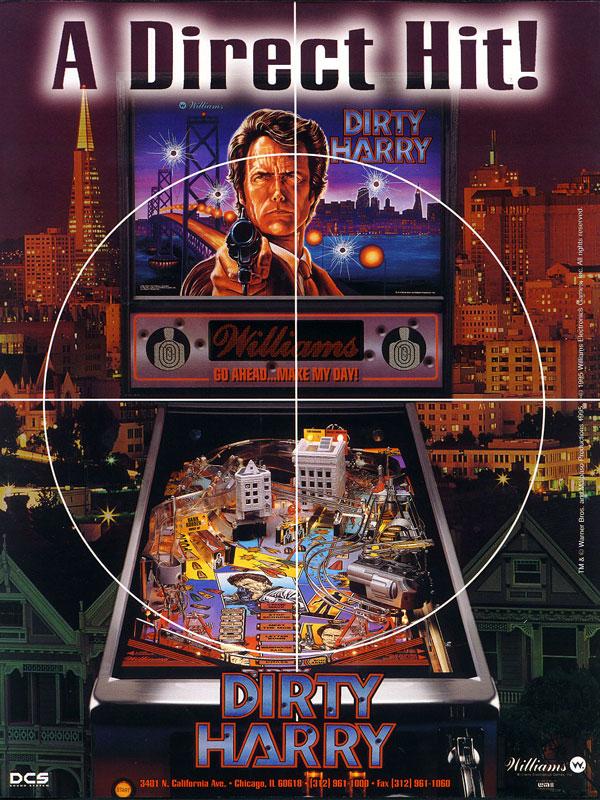Dirty Harry Flyer Vorderseite