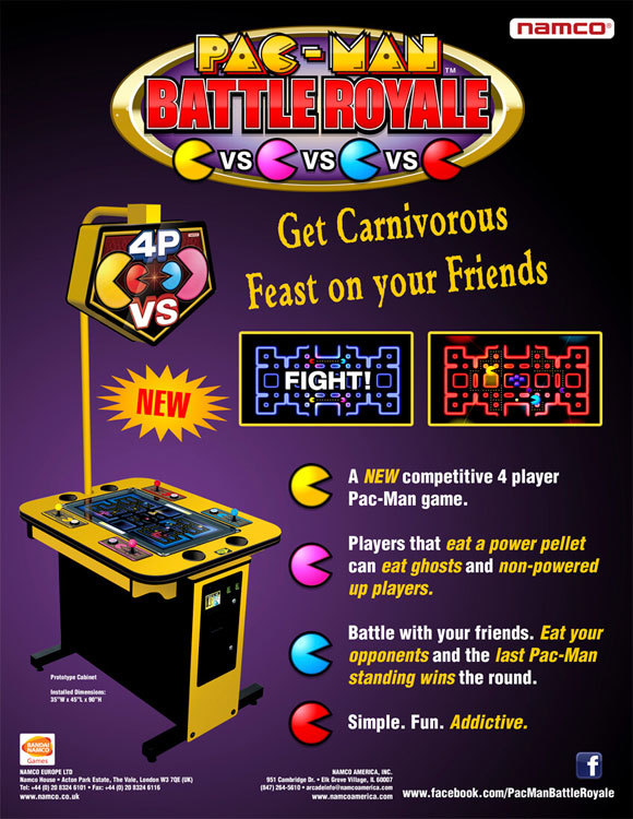 Pacman Battle Royale Flyer