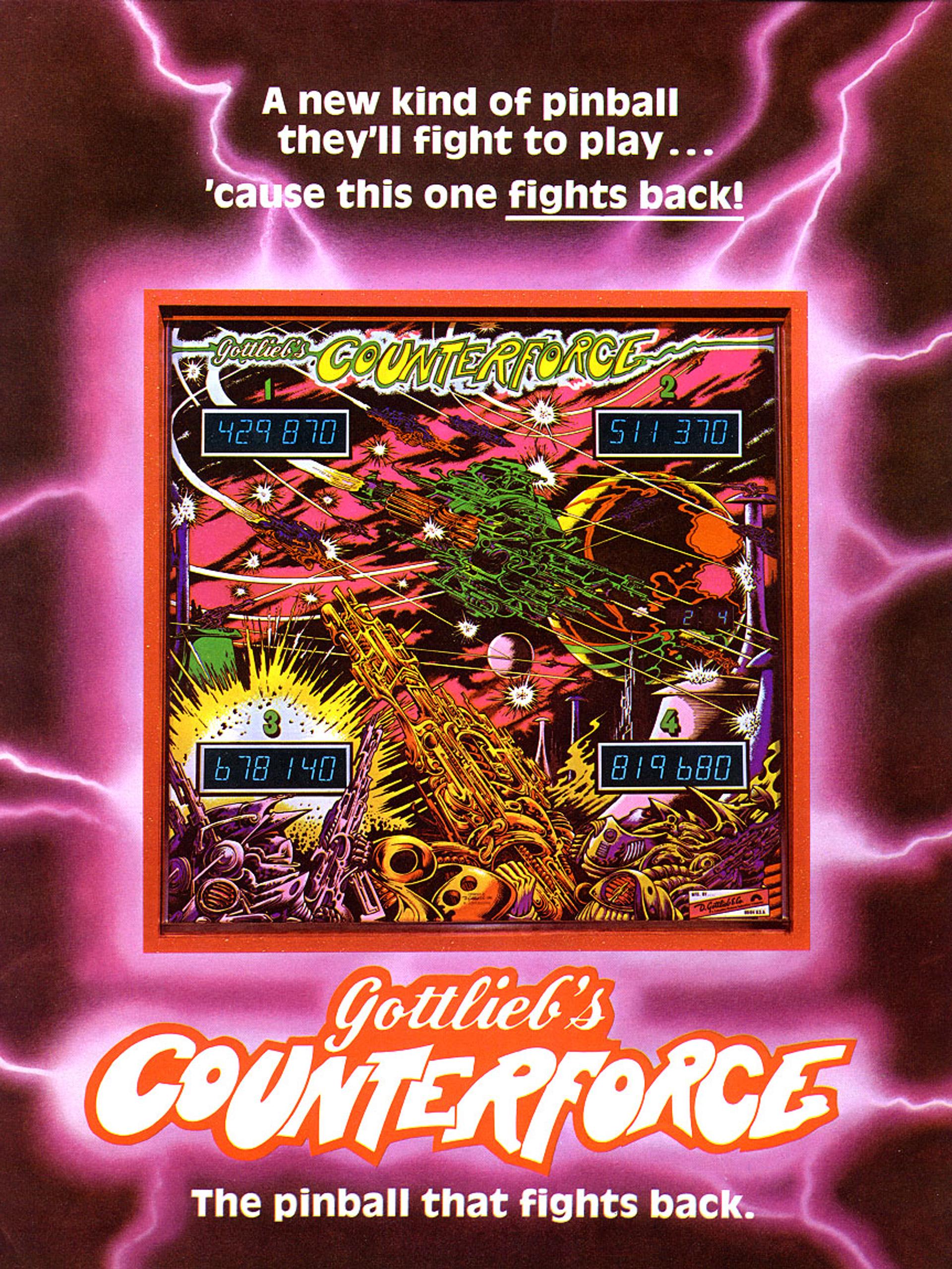 Counterforce Flyer front
