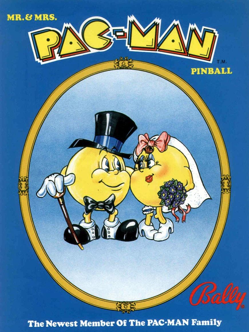 Mr. & Mrs. Pac-Man Flyer front