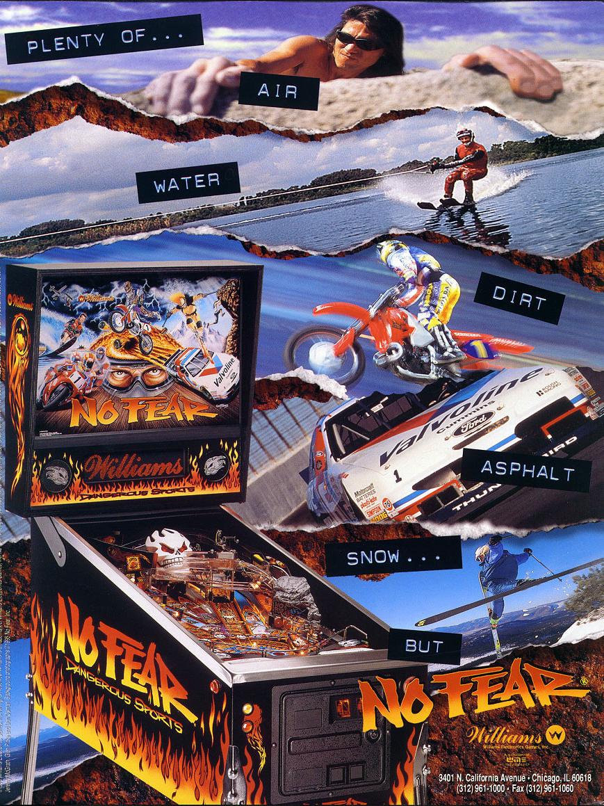 No Fear Flyer Vorderseite