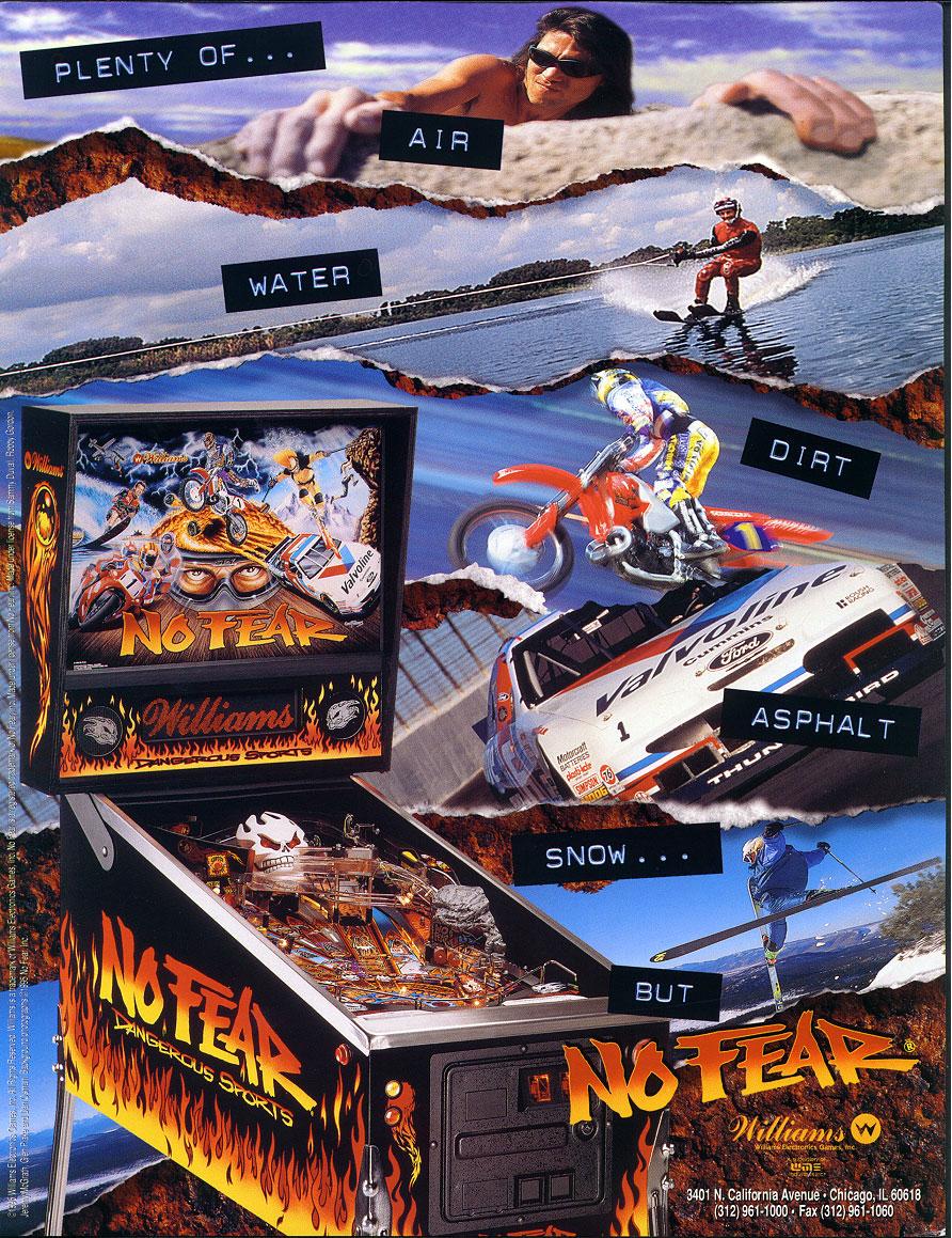No Fear Flyer Vorderseite