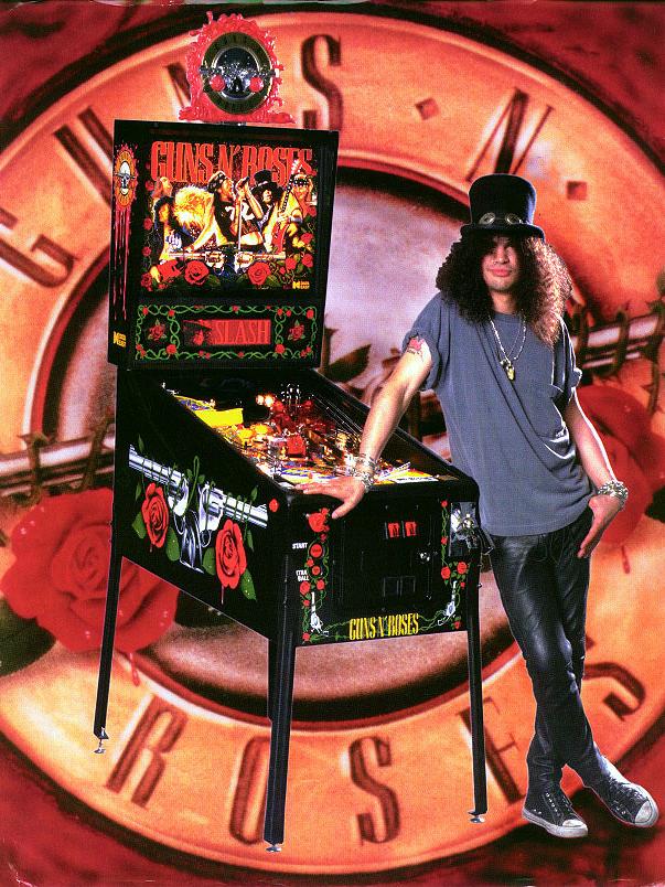 Guns N´Roses Flyer Vorderseite