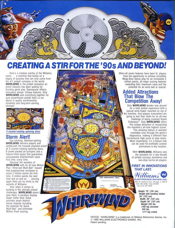 Whirlwind Flyer Rückseite
