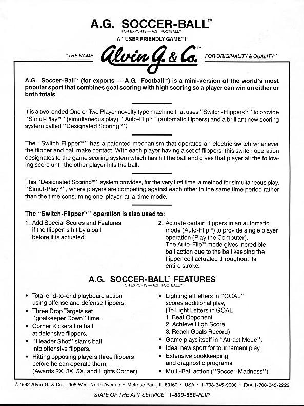 Soccer Ball Flyer 2