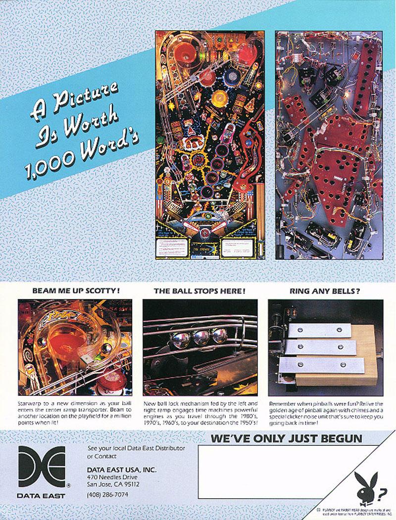 Time Machine Flyer Rückseite