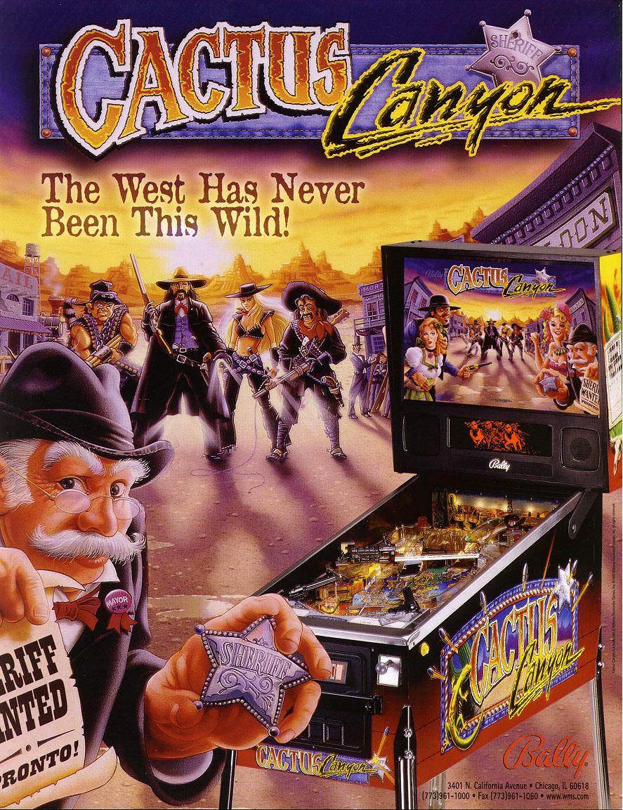 Cactus Canyon Flyer Vorderseite