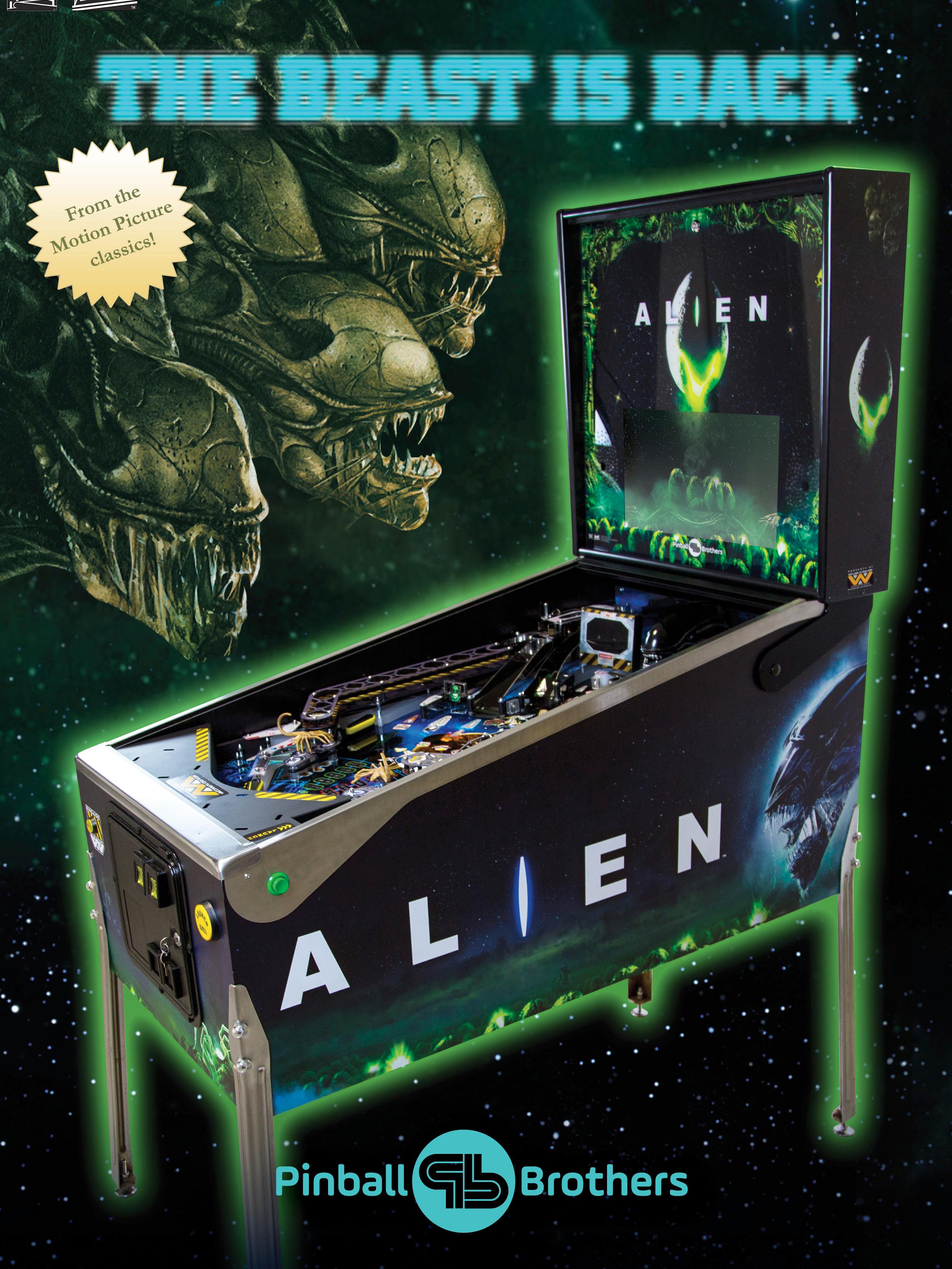 Alien Flyer Vorderseite