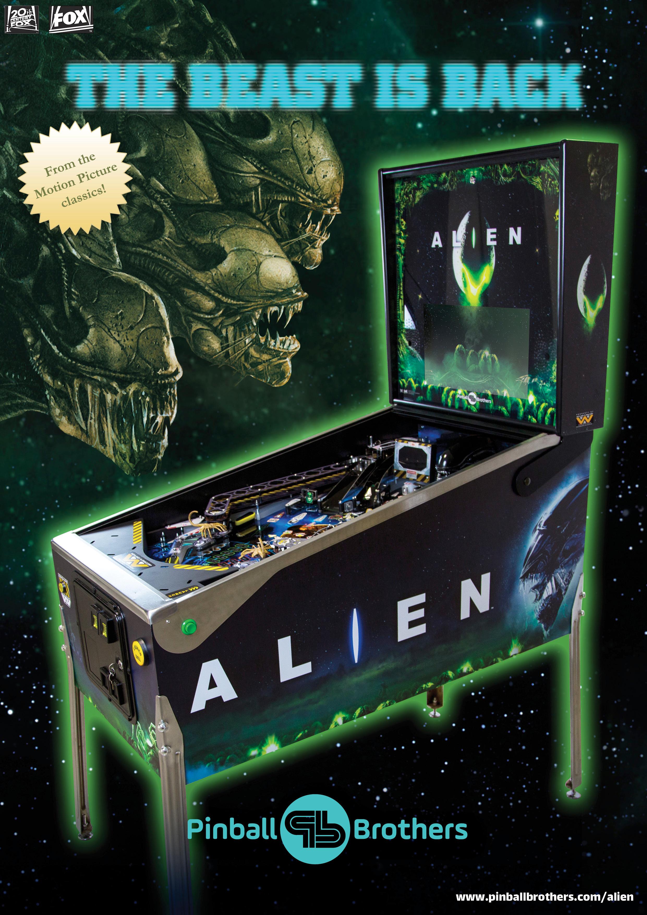 Alien Flyer Vorderseite