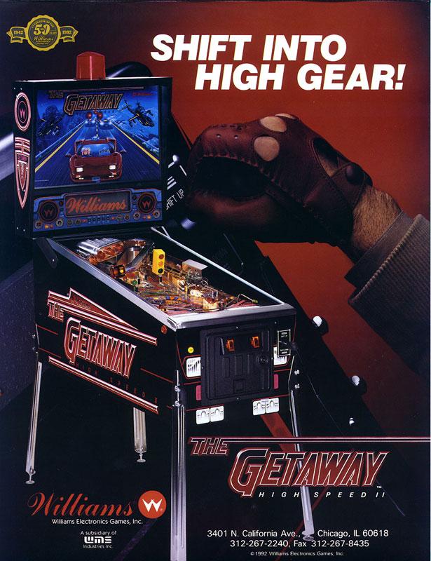 Getaway Flyer Vorderseite