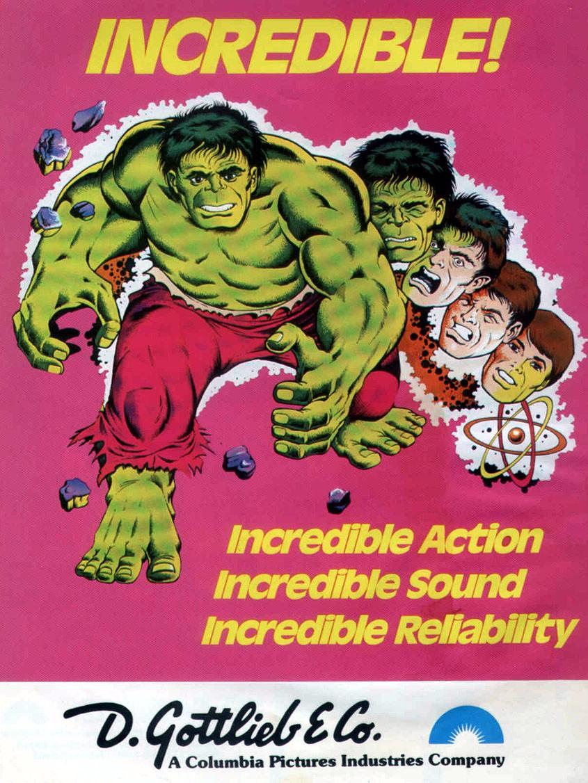 The Incredible Hulk Flyer front