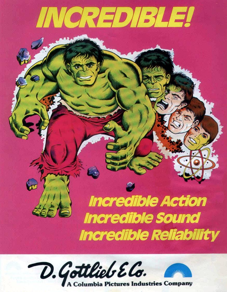 The Incredible Hulk Flyer front