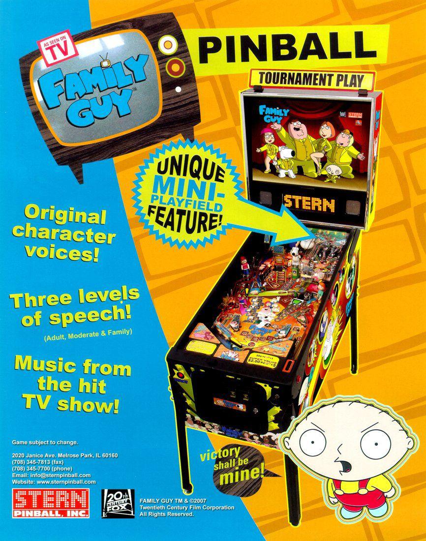 Family Guy Flyer Vorderseite