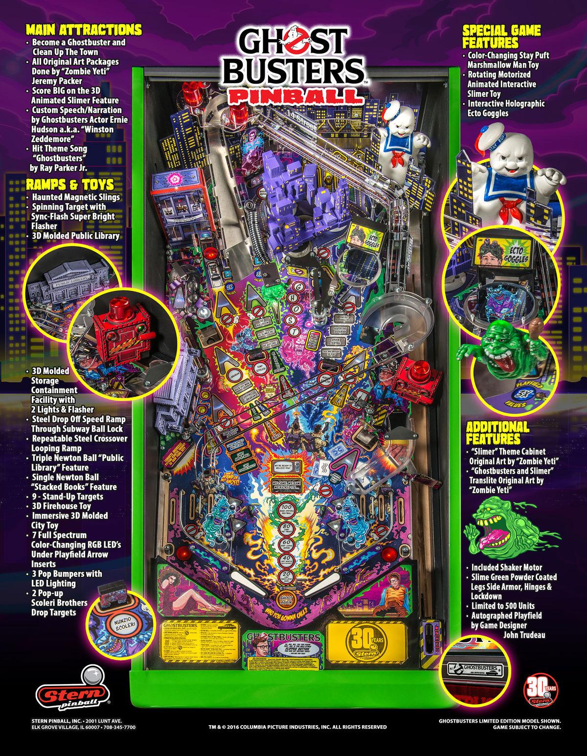 Ghost Busters LE Flyer Rückseite