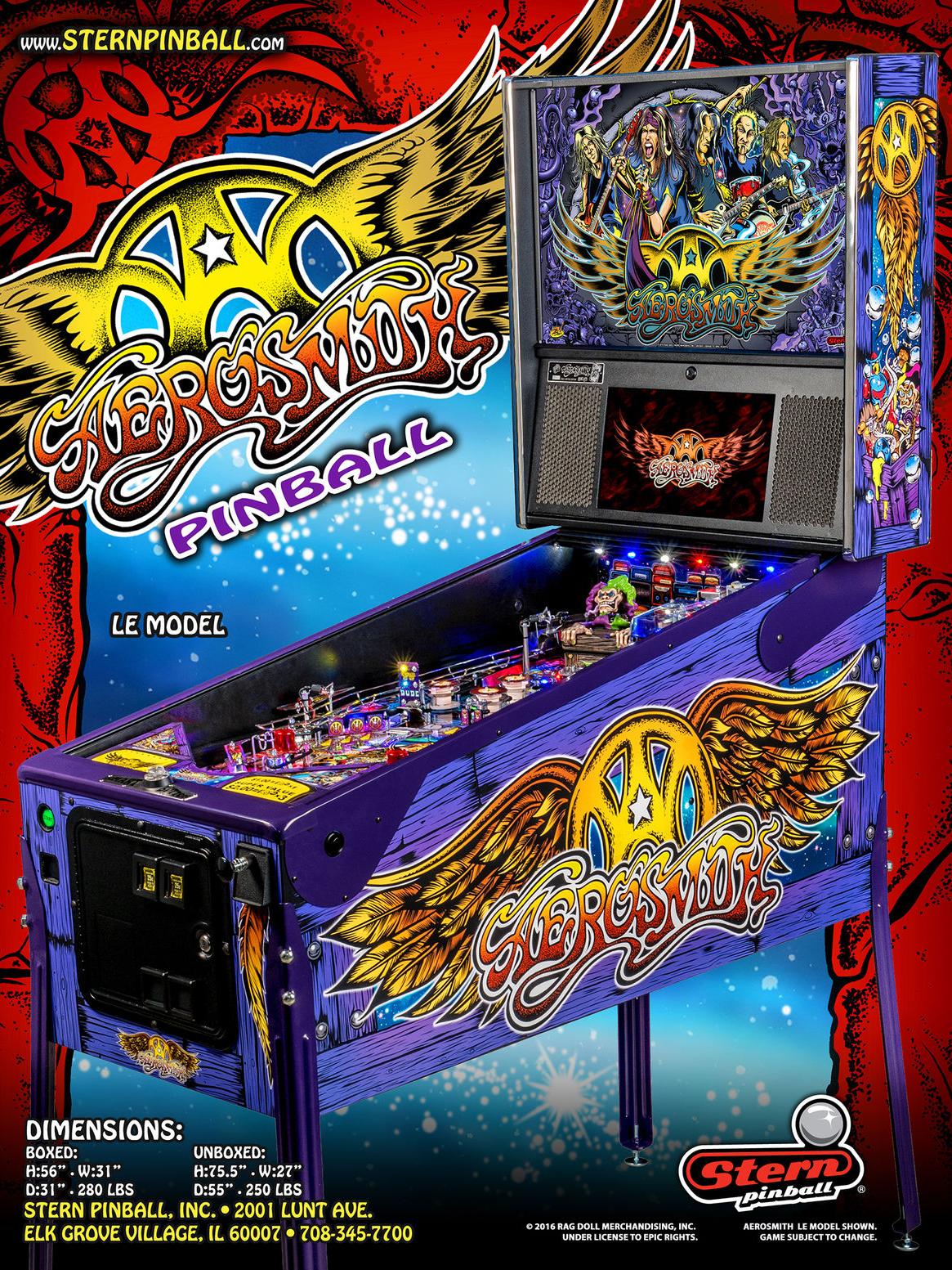 Aerosmith LE Flyer front