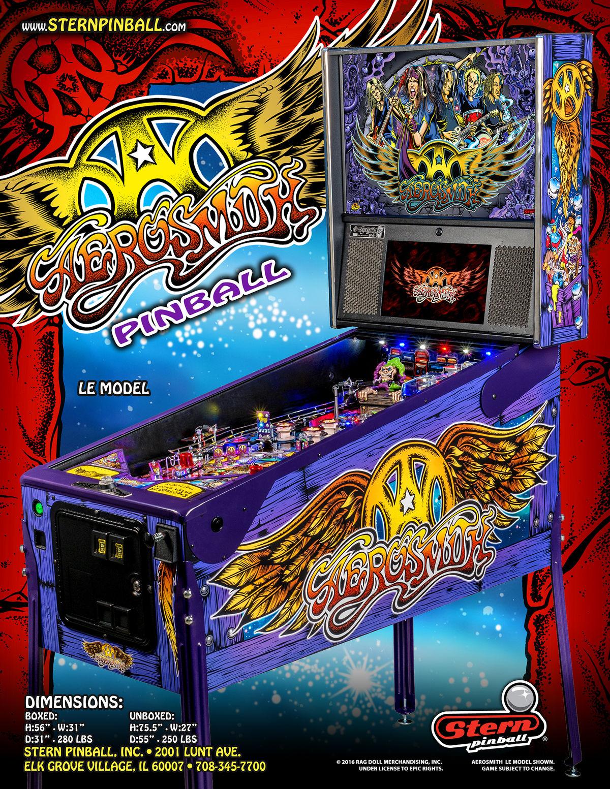 Aerosmith LE Flyer front