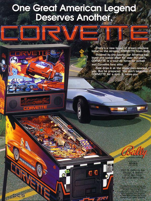 Corvette Flyer Vorderseite