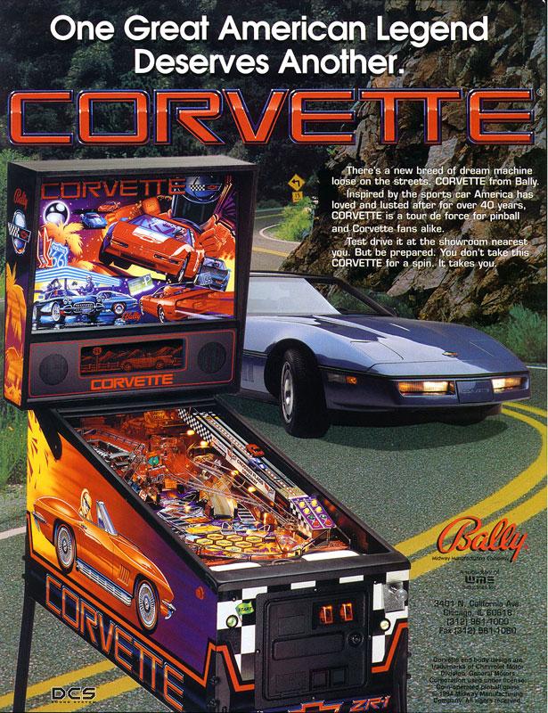 Corvette Flyer Vorderseite