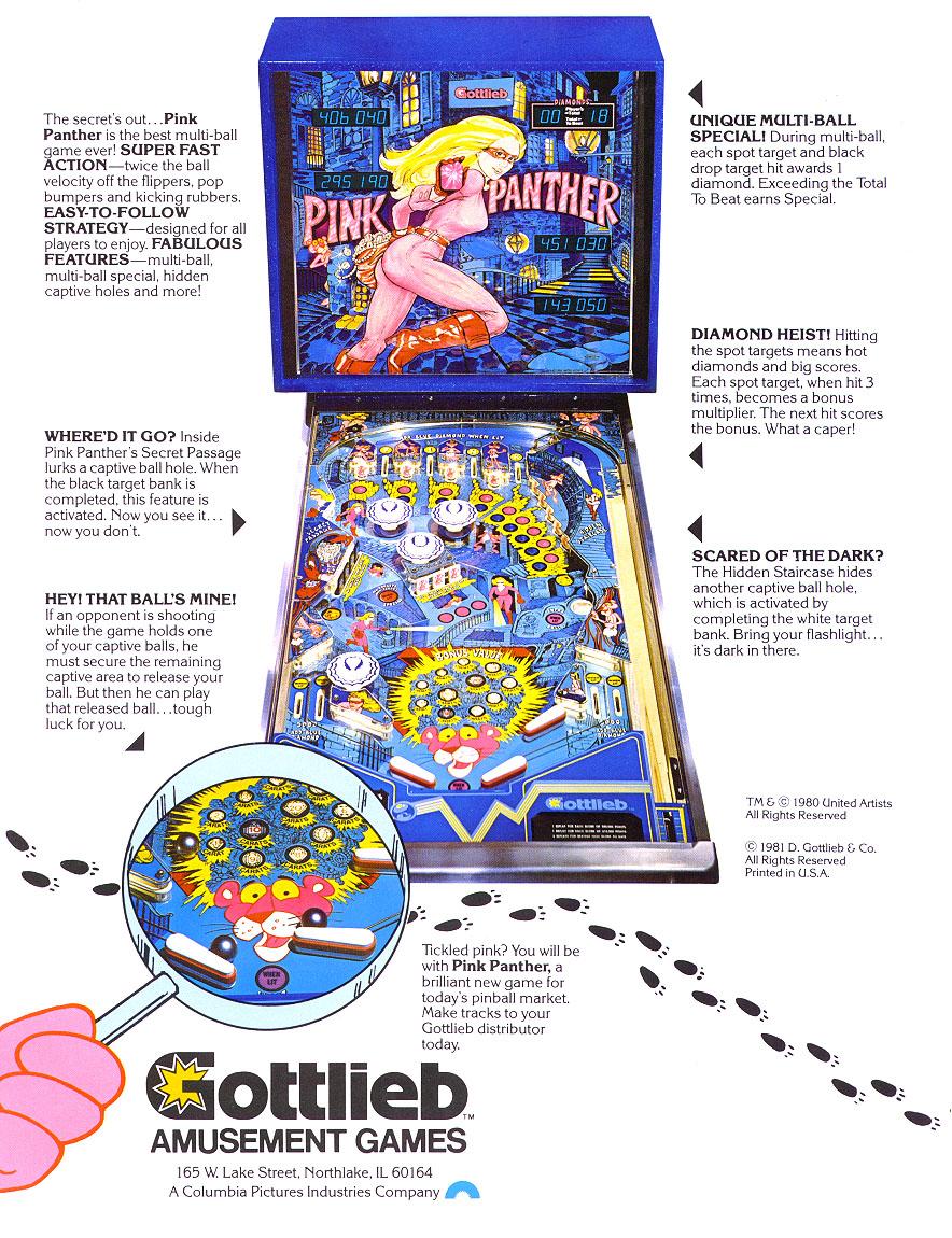 Pink Panther Flyer back
