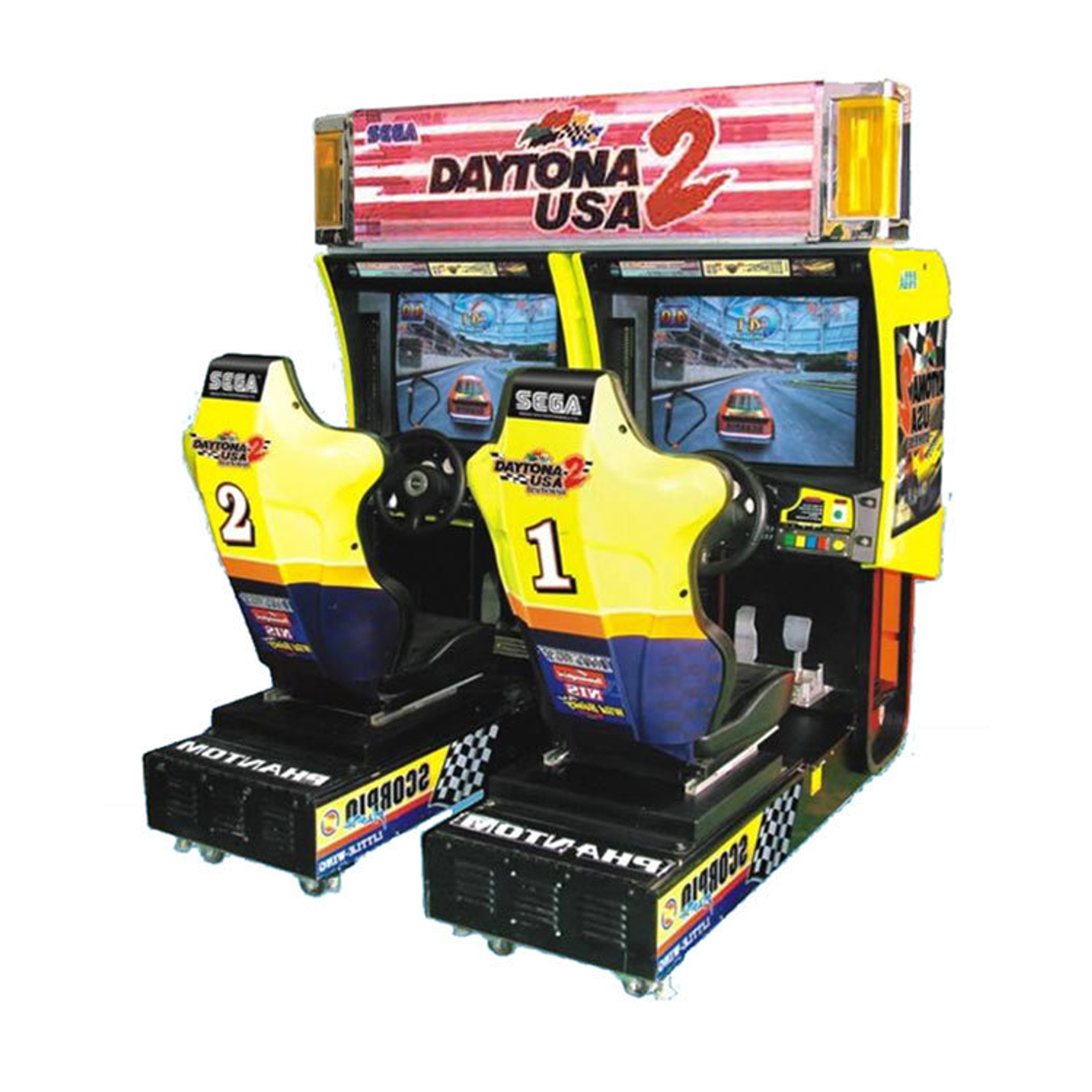 Sega Daytona 2 twin