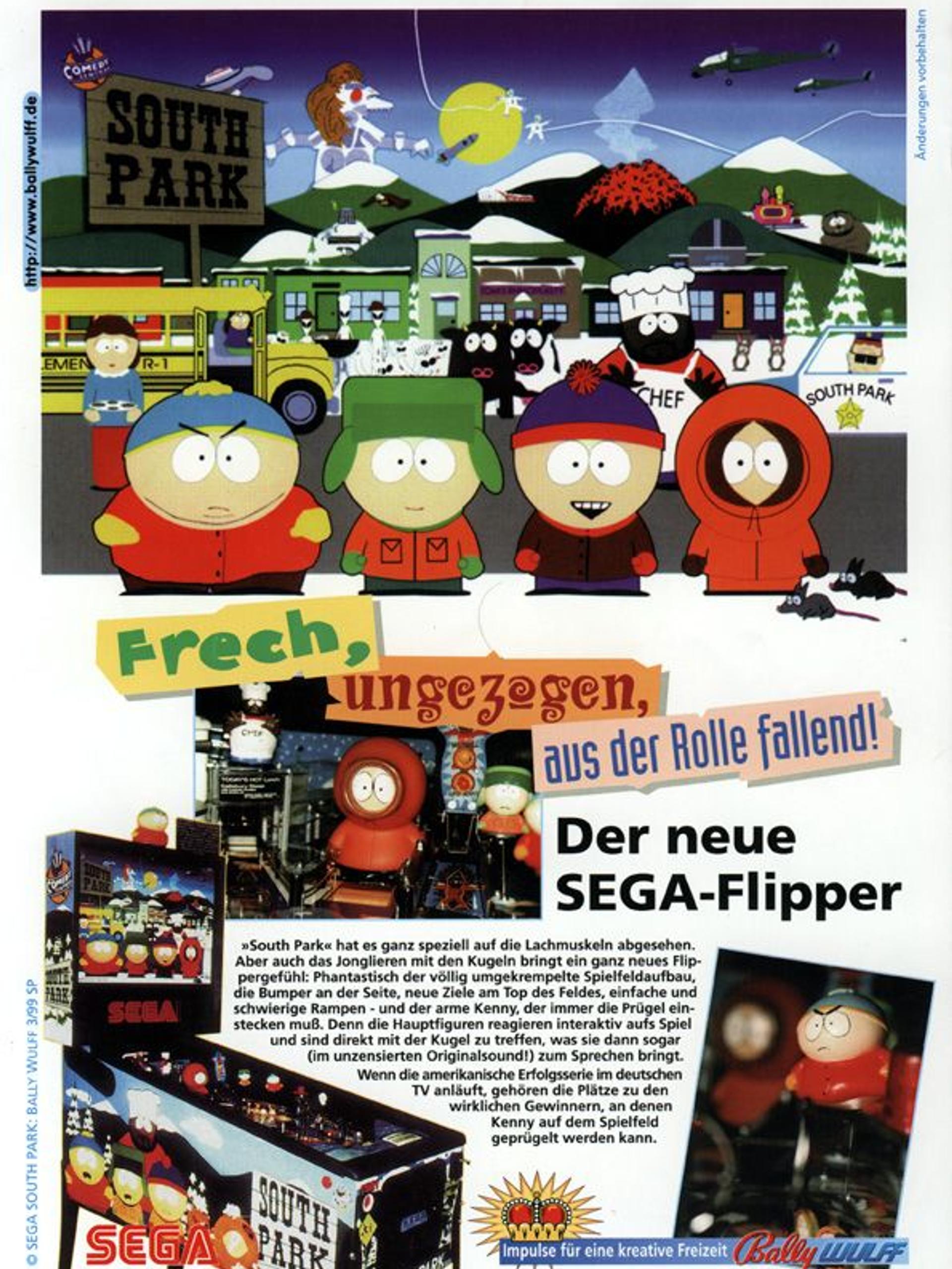South Park Flyer Deutsch