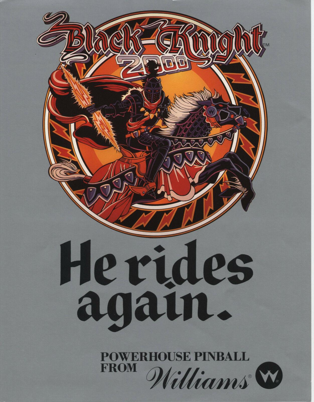 Flyer Black Knight 2000