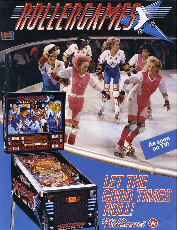Rollergames Flyer Vorderseite
