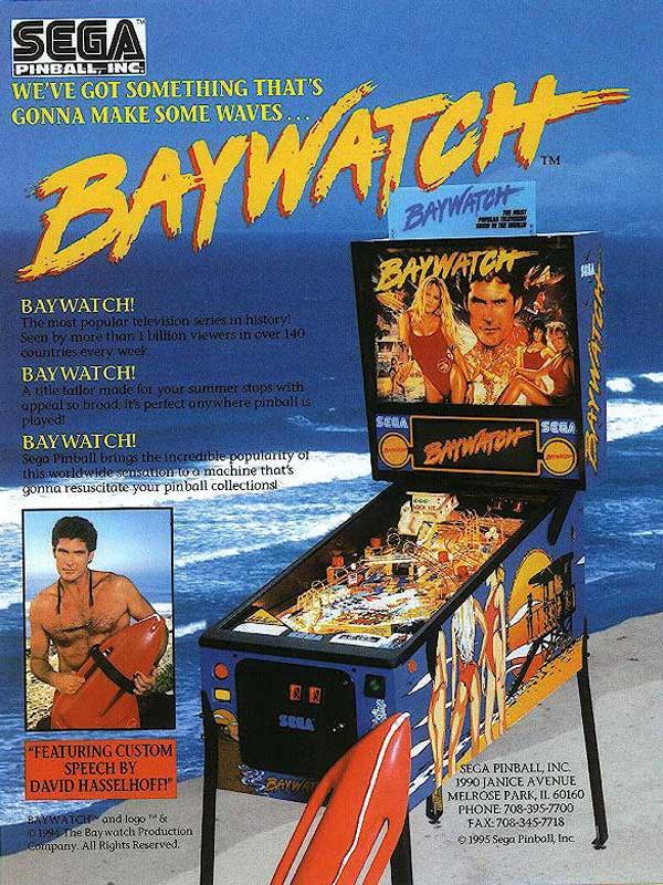 Baywatch Flyer Vorderseite