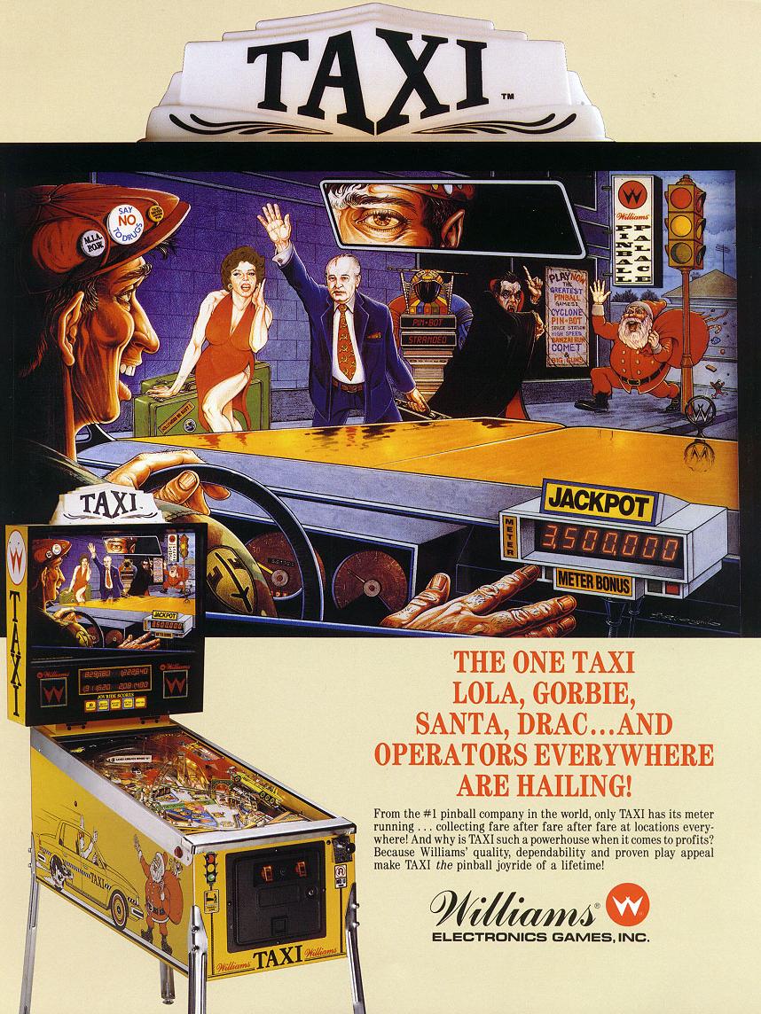 Taxi Flyer Vorderseite