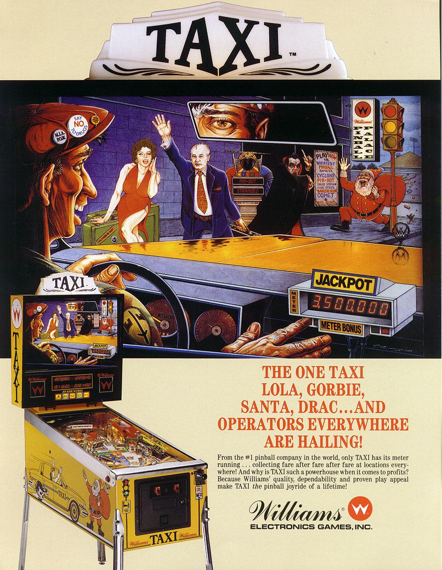 Taxi Flyer Vorderseite