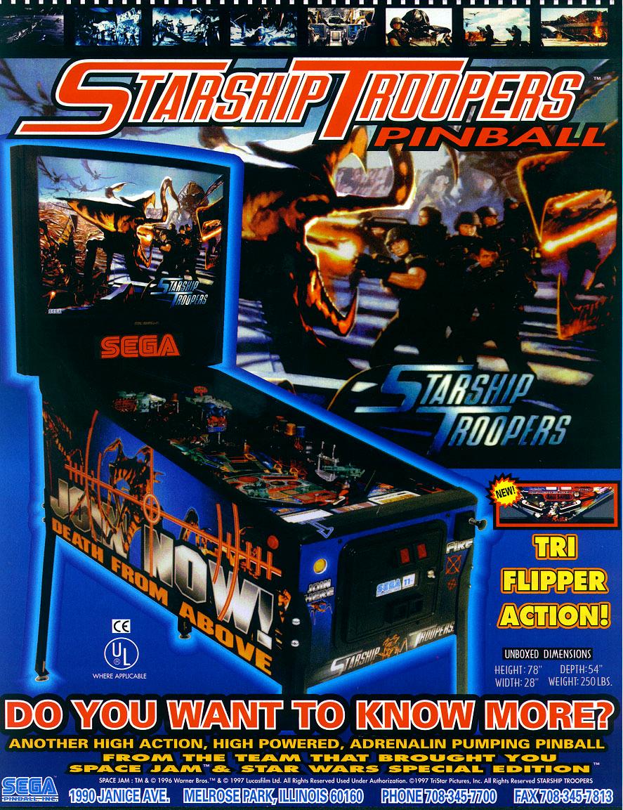 Starship Troopers Flyer Vorderseite