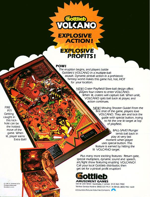 Volcano Flyer back