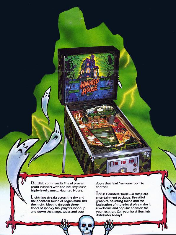 Haunted House Flyer Back