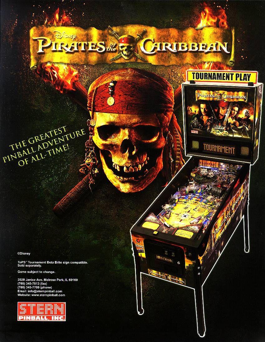 Pirates of the Caribbean Flyer Vorderseite