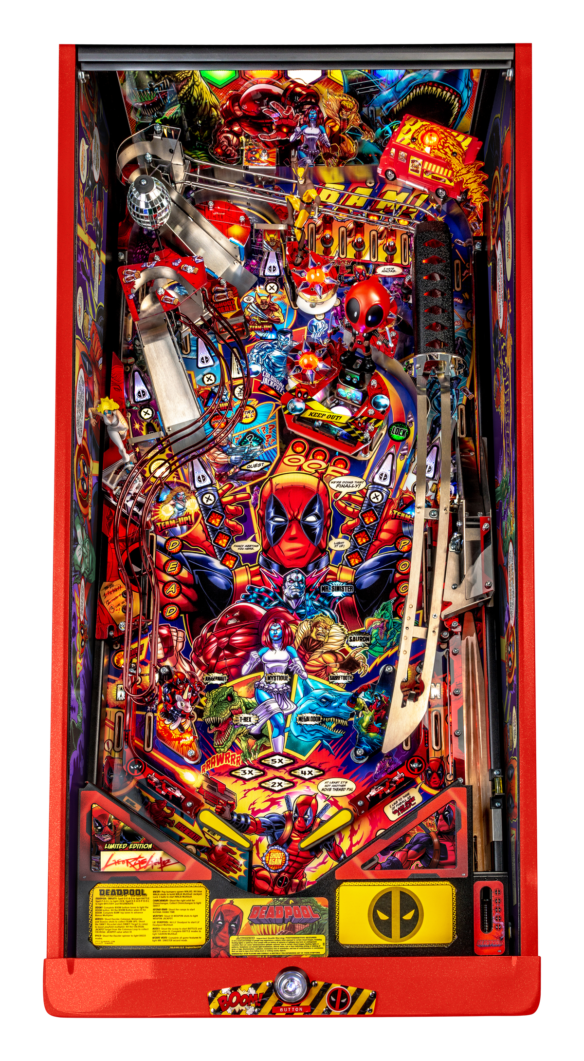 Deadpool LE Playfield