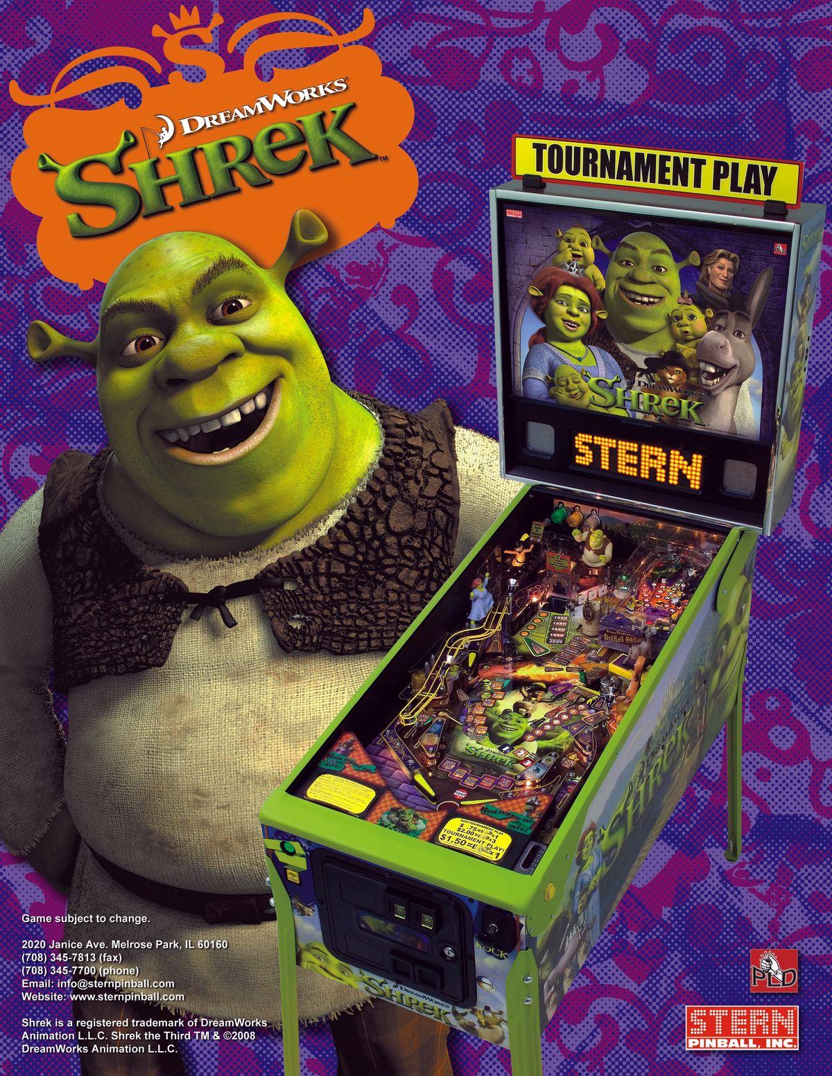 Shrek Flyer Vorderseite