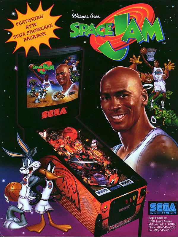 Space Jam Flyer Vorderseite