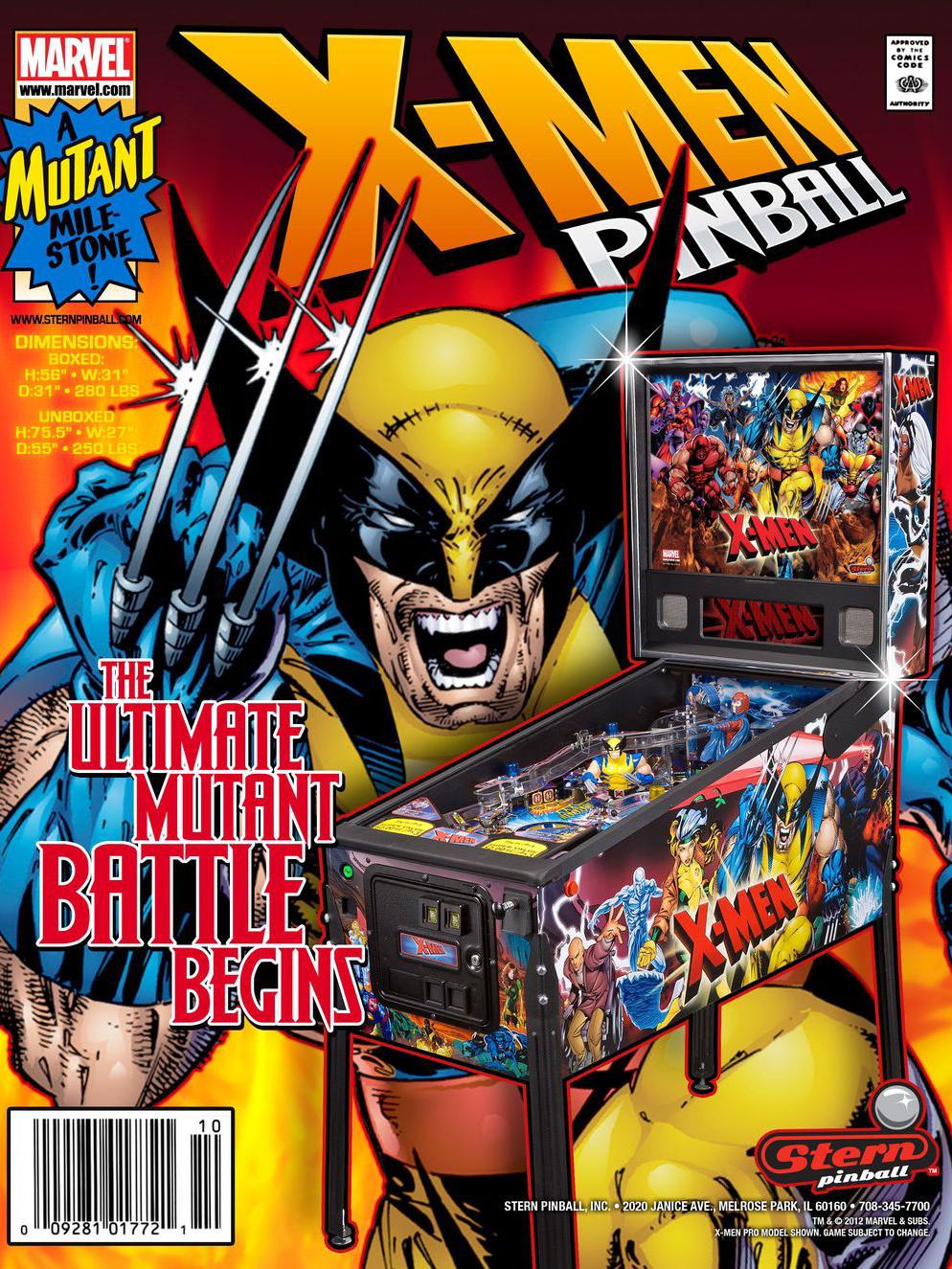 X-Men Flyer Vorderseite