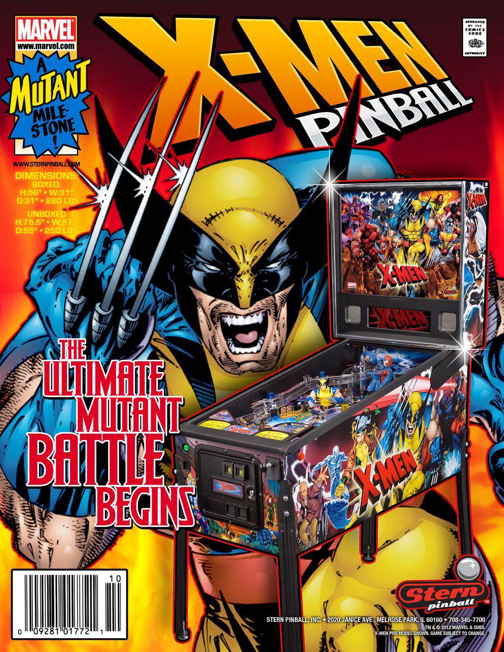 X-Men Flyer Vorderseite